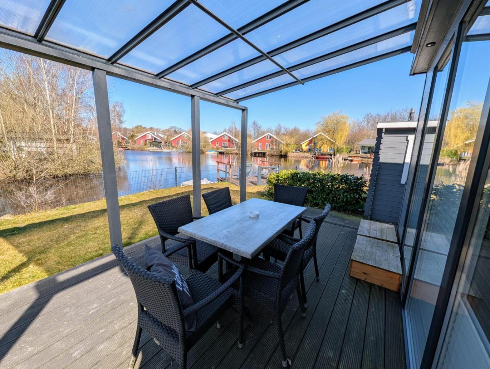 Ferienhaus Seeblick Twist Esterno foto